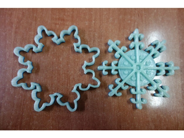 snowflake transformer construction toys 3D print model - Mito3D