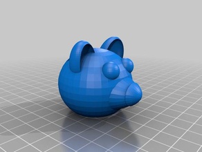 urso mealheiro 3d impressão 3d print model - Mito3D