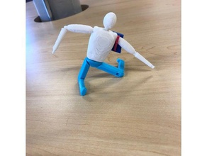 mannequin Menschen action-Figur 3d print model - Mito3D