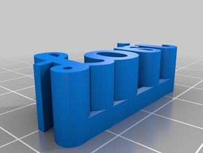 lori tag sculture personalizzato 3d print model - Mito3D