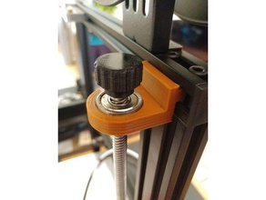 lead screw stabilizer 2020 slot 3d printer accessories 3d print model - Mito3D