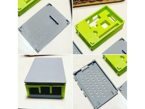 raspberry pi Modell 3b Fall - Elektronik diy case 3d print model - Mito3D