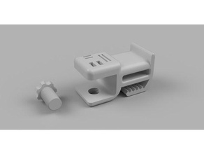 Tischklemme headsetcables Zeug - Organisation Kabel-Halter Kabel-management Schreibtisch-organizer headset-Halter micro-sd-card-Halter usb-Halter 3d print model - Mito3D