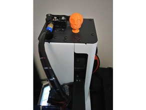 mpsm skully spinner 3d de la impresora accesorios monoprice seleccione mini tinkercad 3d print model - Mito3D