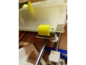 anet a8 bed clip 3mm glass 3d printer parts 3d print model - Mito3D