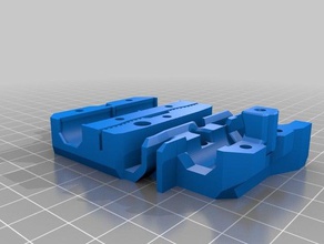 mk25 bear bmg extruder x-carriage 3d printer extruders bondtech prusa i3 3d print model - Mito3D