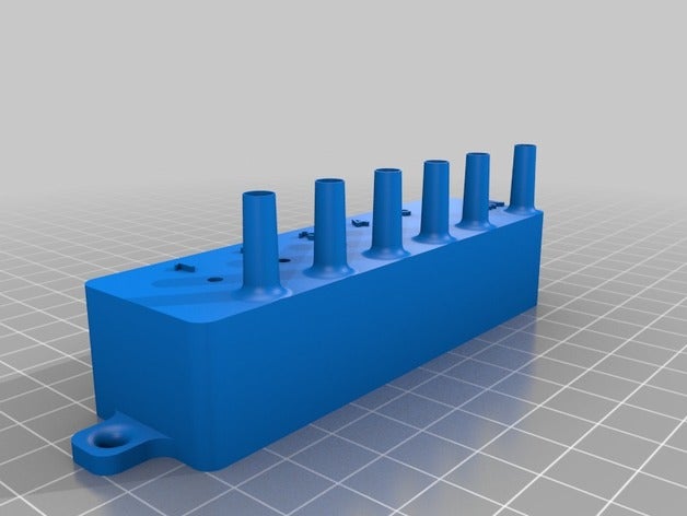 aquarium air manifoldsplitter hobby 3D print model - Mito3D