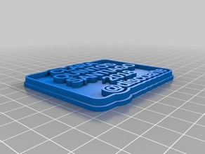 clara moedas emblemas personalizado 3d print model - Mito3D