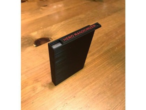 zar tahta randomizer kartı kutusu kahramanı oyuncak oyun aksesuarlar 3d print model - Mito3D