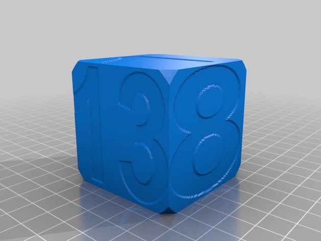 my customized ultimate configurable dice 3D print model - Mito3D