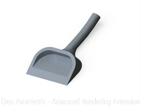 kief shovel other canibus maharaja weed 3d print model - Mito3D