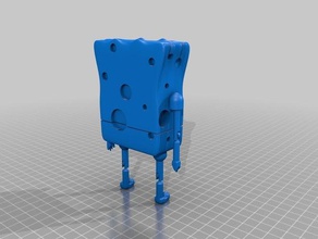 sponge bob 3d printing 3d print model - Mito3D