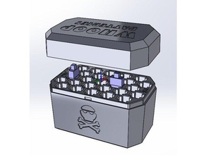 tiny whoop 65x 300mah battery box rc vehicles 3d print model - Mito3D