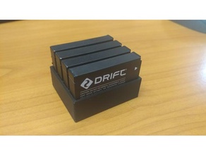drift battery holder camera 3d print model - Mito3D