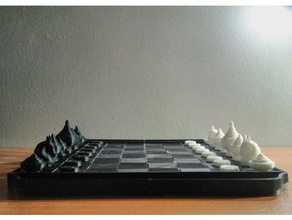 satranç tahtası makruk Tay tarzı sanat boardgame oyun alanında oyunlar 3d print model - Mito3D