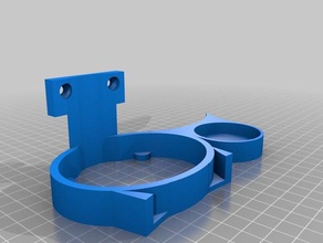 sagrotan mit tropfschale 3d printing abnehmbar detachable seifenschale wall mount wandhalter 3d print model - Mito3D