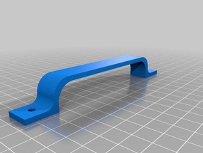 maçaneta da porta substituição partes 3d print model - Mito3D