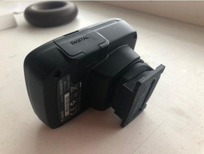 canon gps soporte para la correa de cámara eos dslr titular monte zapata adaptador fotografía 3d print model - Mito3D