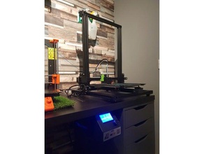 cr-10 psu under desk mount 3d printer accessories parts controller 3d print model - Mito3D