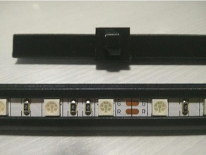 1 cm de tira led sistema soporte tamaños anycubic 4max formax 3d la impresora partes titular luz del montaje 3d print model - Mito3D
