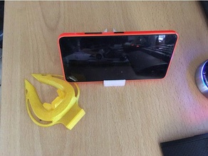 impractical desk phone stand organization organizer holder smartphone 3d print model - Mito3D