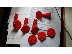 filament de la zone projet 3d l'imprimante accessoires caja filamento titulaire filement guide 3d print model - Mito3D