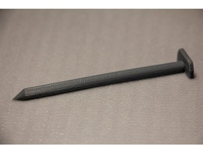 caulk tube nail plug parts caulking 3d print model - Mito3D