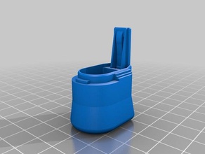 leihui kriss vector v2-Batterie-extender-clip - Spielzeug Spiel Zubehör 3d print model - Mito3D