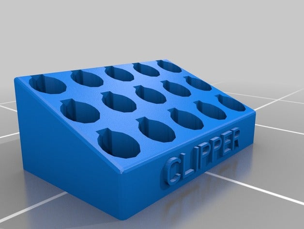 clipper briquet d'affichage de l'organisation la base clippers collection le titulaire les briquets plus léger 3D print model - Mito3D