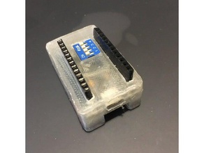 arduino pro sd oled de encabezado la electrónica caso 3d print model - Mito3D