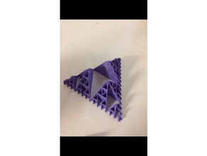 sierpinskis Berge math Kunst Fraktale 3d print model - Mito3D