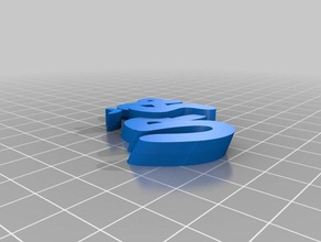 ur&scarona Schlüsselanhänger angepasst 3d print model - Mito3D
