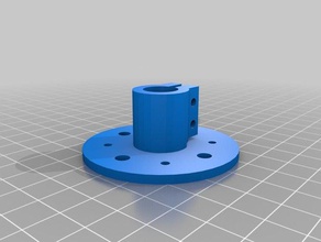 12 mm shaft support 60t timing hub pulley other 12mm 60th belt 3d print model - Mito3D