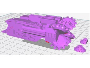 28mm Maßstab hade Verletzung drill-proxy - Spielzeug Spiele 3d print model - Mito3D