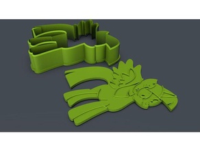 twilight cookie cutter food drink 3d print model - Mito3D