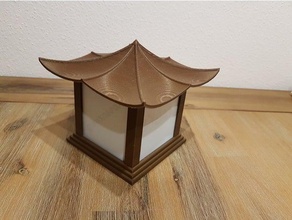 korean tea light house decor china household nsfw tealight 3d print model - Mito3D