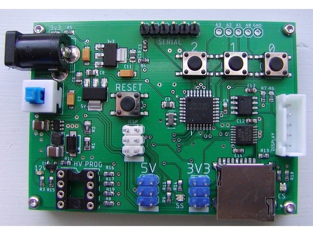 avrmultisketch eletrônica arduino atmel programador programação 3D print model - Mito3D