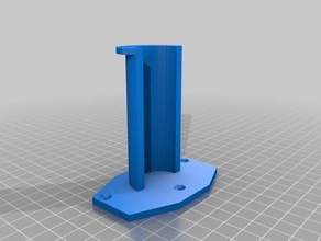 Wand-spool-Halter 3d Drucker Zubehör 3d print model - Mito3D