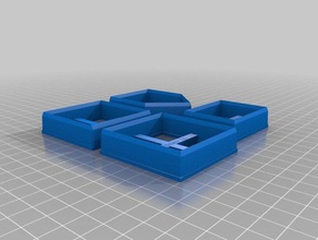 mini casa di pan zenzero cutter cucina pranzo 3d print model - Mito3D