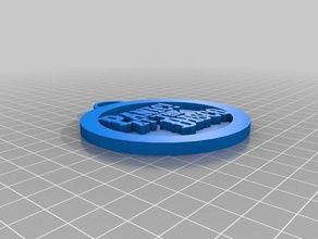 panic disco keychain 3d printing 3d print model - Mito3D