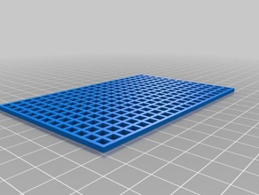 my customized parametric grid household 3d print model - Mito3D