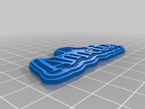 gift tag annette signs logos customized 3d print model - Mito3D