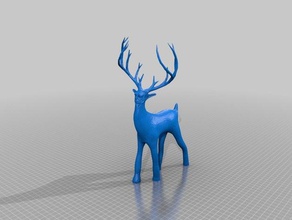 beau cerf les animaux 3d print model - Mito3D
