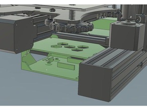 cable management ender-3 3d printer parts creality ender 3 3d print model - Mito3D