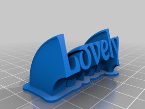 lovely office customized 3d print model - Mito3D