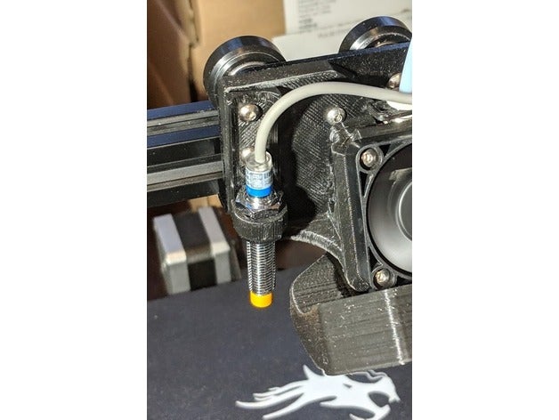 8 mm od proximité le support de l'interrupteur hangtights ender 3 fan des conduits 3d l'imprimante pièces 3D print model - Mito3D