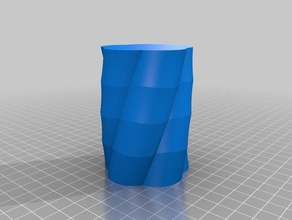 yıldız vazo 3d baskı 3d print model - Mito3D