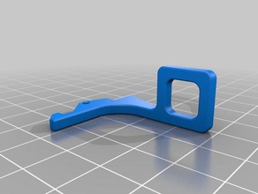 ar charging handle latch interactive art airsoft ar15 m16 m4a1 m4 3d print model - Mito3D