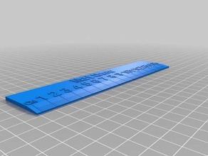 mateus liniaal office personalizado 3d print model - Mito3D