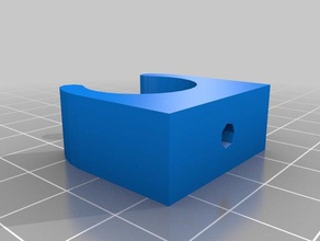20 mm customized click clamp diy 3d print model - Mito3D